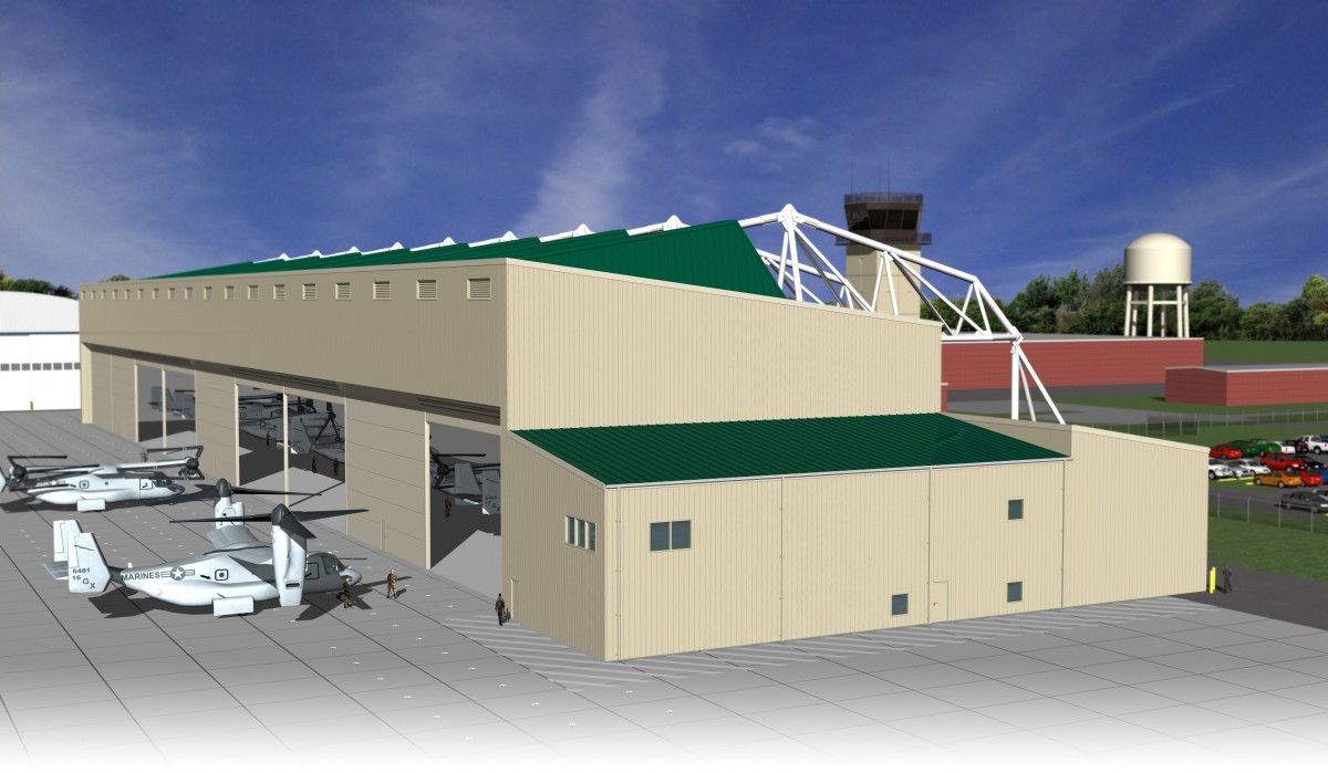 MCAS New River Aircraft Hangar