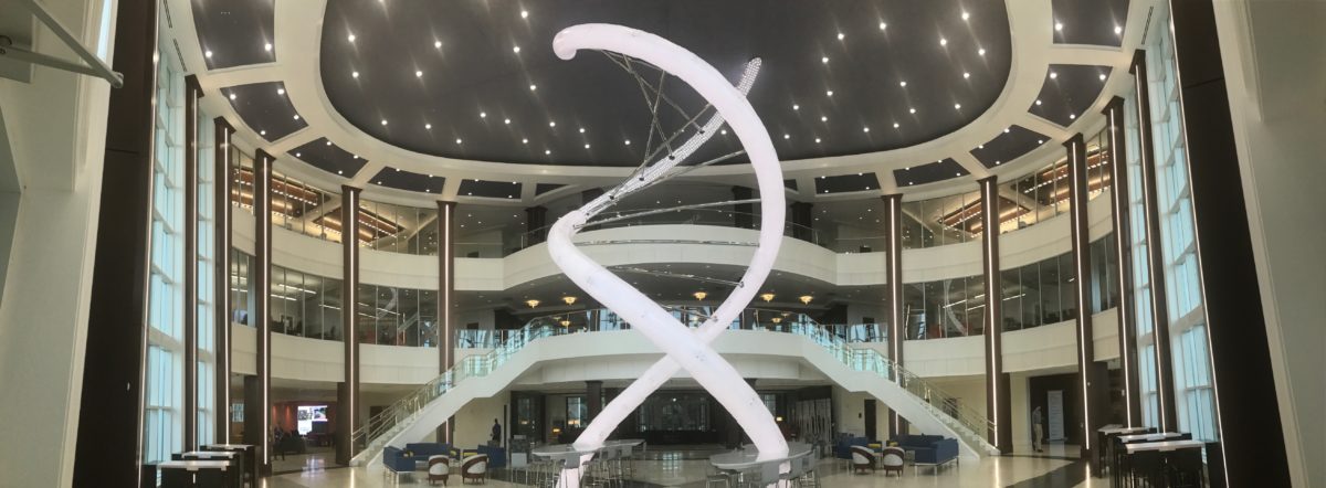 Stewart’s Structural Engineers Bring Giant Helix Sculpture to Life