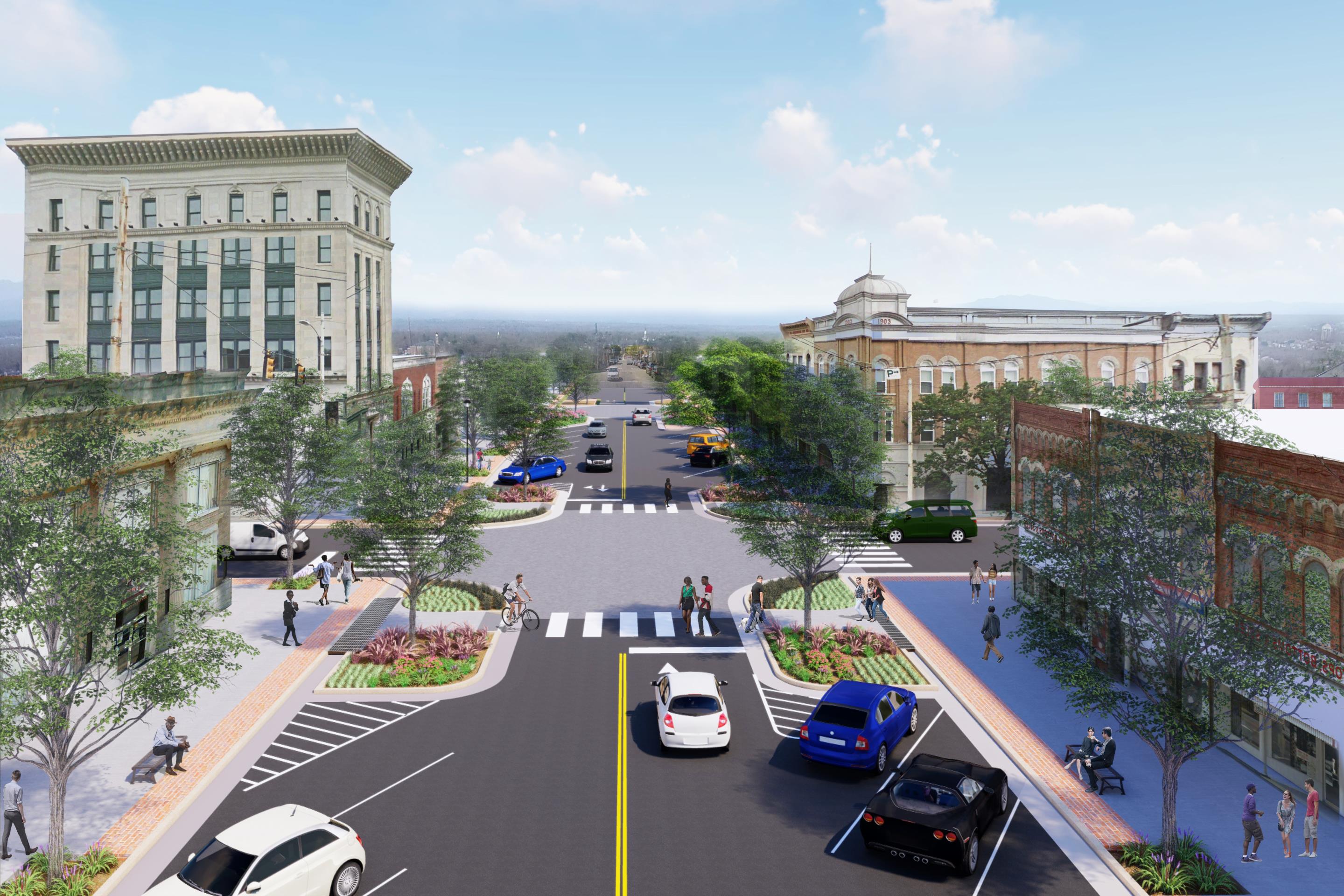 Kinston's Queen Street Project Snags APA - North Carolina Great Places 