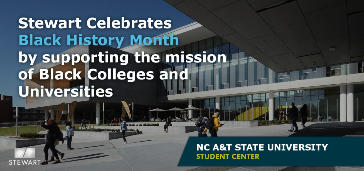 Stewart Celebrates Black History Month by Supporting the Mission of Black Colleges