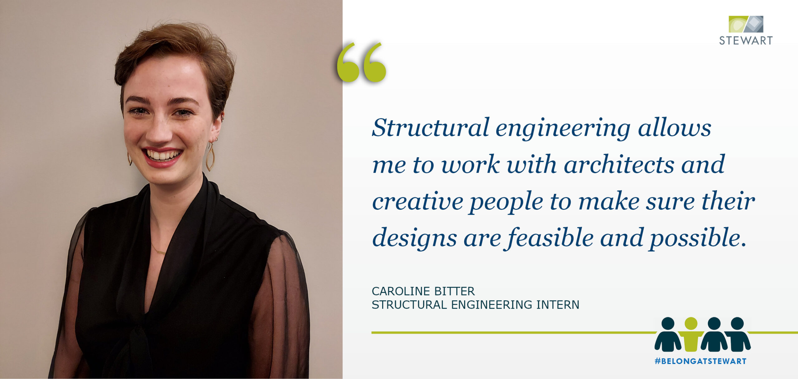Intern Spotlight: Caroline Bitter, Structural Engineering