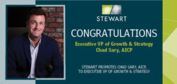 Stewart promotes Chad Sary, AICP, to Executive VP of Growth & Strategy