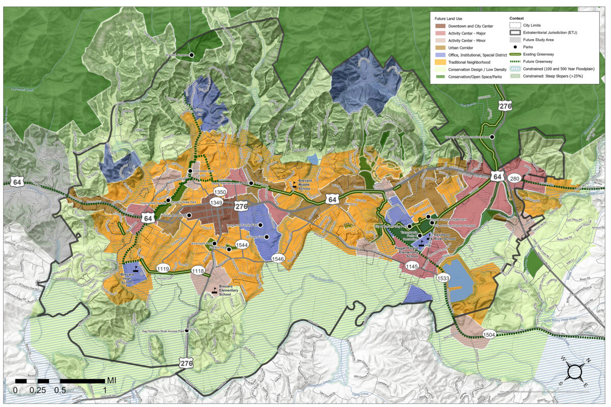 Brevard Future Land Use Map-Smaller Size